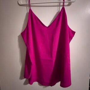 Express NWT Fuchsia V-Neck Spaghetti Strap Cami